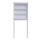 Alaterre Furniture Dorset Bath Over the Toilet Space Saver Storage with Open Upper Shelves ANVA7275WH - alternate 1